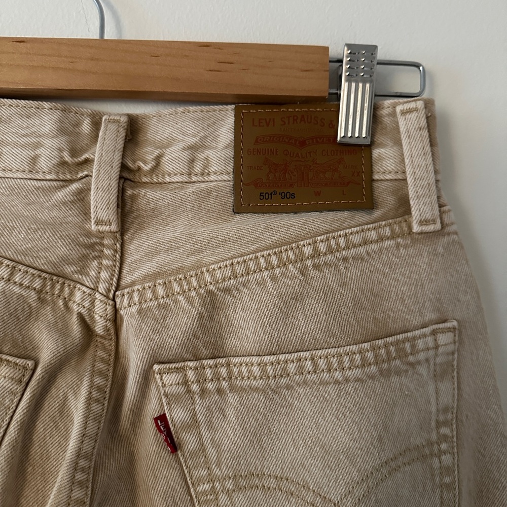 Levi's Oat 501 90s Jeans - Picture 4 of 5